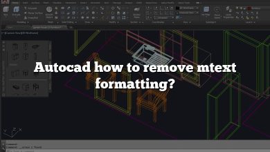 Autocad how to remove mtext formatting?