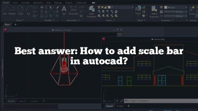 Best answer: How to add scale bar in autocad?