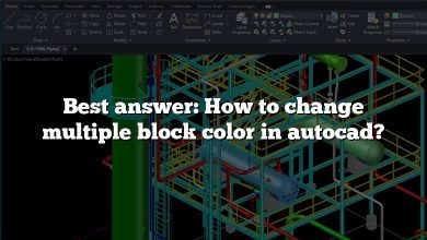 Best answer: How to change multiple block color in autocad?
