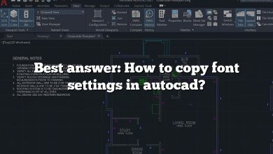 Best answer: How to copy font settings in autocad?
