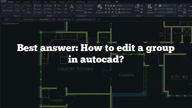 Best answer: How to edit a group in autocad?