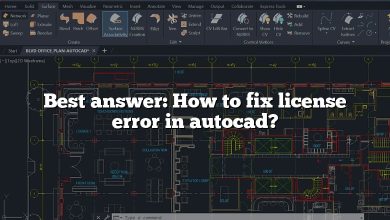 Best answer: How to fix license error in autocad?