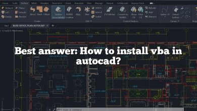 Best answer: How to install vba in autocad?