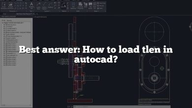 Best answer: How to load tlen in autocad?