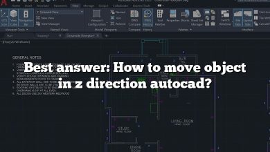 Best answer: How to move object in z direction autocad?