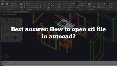 Best answer: How to open stl file in autocad?