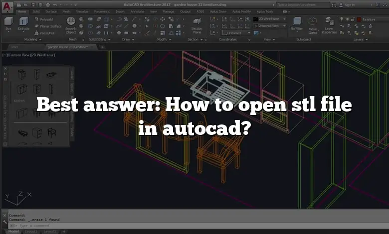 Best answer: How to open stl file in autocad? - CADdikt
