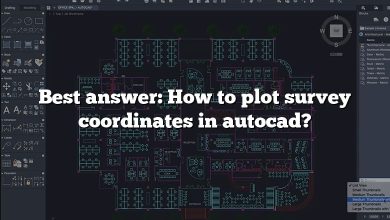 Best answer: How to plot survey coordinates in autocad?