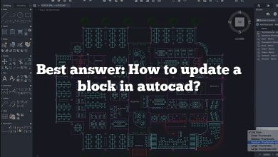 Best answer: How to update a block in autocad?