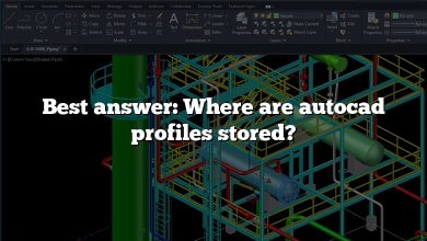 Best answer: Where are autocad profiles stored?