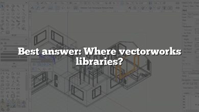 Best answer: Where vectorworks libraries?