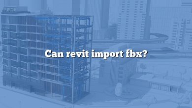 Can revit import fbx?