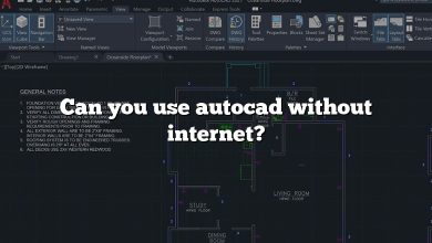 Can you use autocad without internet?