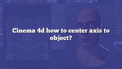 Cinema 4d how to center axis to object?