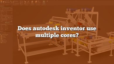 Does autodesk inventor use multiple cores?
