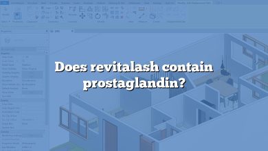 Does revitalash contain prostaglandin?