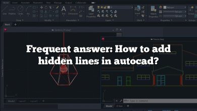 Frequent answer: How to add hidden lines in autocad?