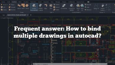 Frequent answer: How to bind multiple drawings in autocad?