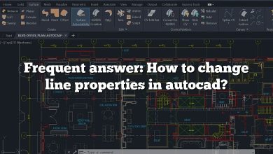 Frequent answer: How to change line properties in autocad?