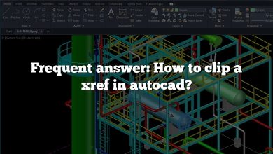 Frequent answer: How to clip a xref in autocad?