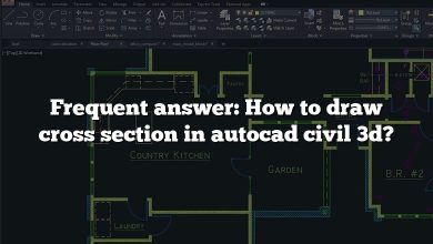 Frequent answer: How to draw cross section in autocad civil 3d?