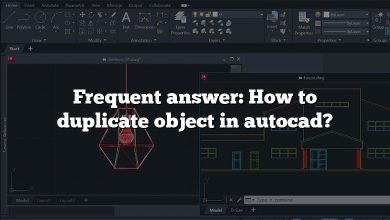 Frequent answer: How to duplicate object in autocad?