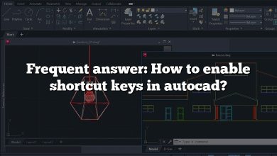 Frequent answer: How to enable shortcut keys in autocad?