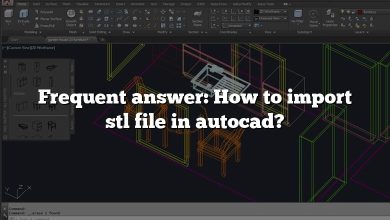 Frequent answer: How to import stl file in autocad?