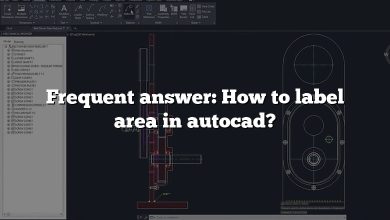 Frequent answer: How to label area in autocad?