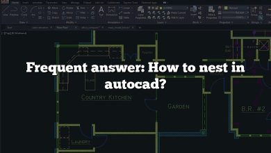 Frequent answer: How to nest in autocad?