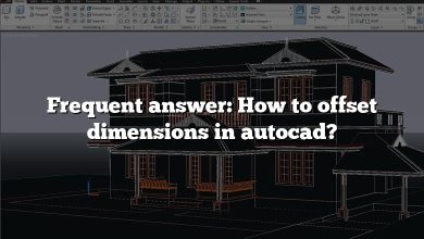 Frequent answer: How to offset dimensions in autocad?