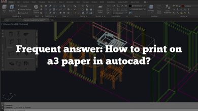 Frequent answer: How to print on a3 paper in autocad?