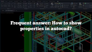 Frequent answer: How to show properties in autocad?