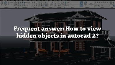 Frequent answer: How to view hidden objects in autocad 2?