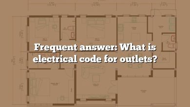 Frequent answer: What is electrical code for outlets?