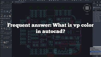 Frequent answer: What is vp color in autocad?