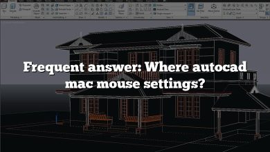 Frequent answer: Where autocad mac mouse settings?