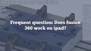 Frequent question: Does fusion 360 work on ipad?