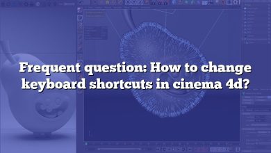 Frequent question: How to change keyboard shortcuts in cinema 4d?