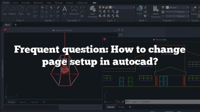 Frequent question: How to change page setup in autocad?