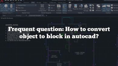Frequent question: How to convert object to block in autocad?
