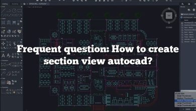 Frequent question: How to create section view autocad?