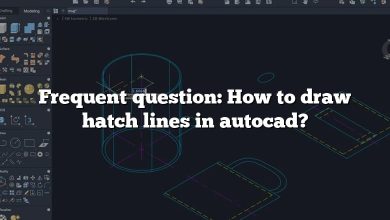 Frequent question: How to draw hatch lines in autocad?