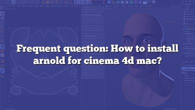 Frequent question: How to install arnold for cinema 4d mac?