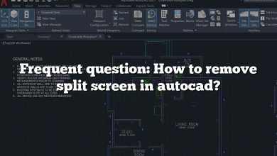 Frequent question: How to remove split screen in autocad?