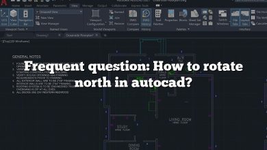 Frequent question: How to rotate north in autocad?