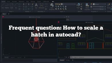 Frequent question: How to scale a hatch in autocad?