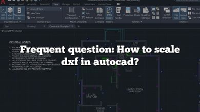 Frequent question: How to scale dxf in autocad?