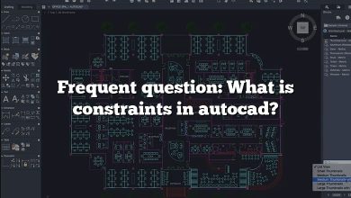 Frequent question: What is constraints in autocad?