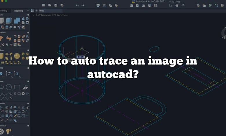 How to auto trace an image in autocad? - CADdikt